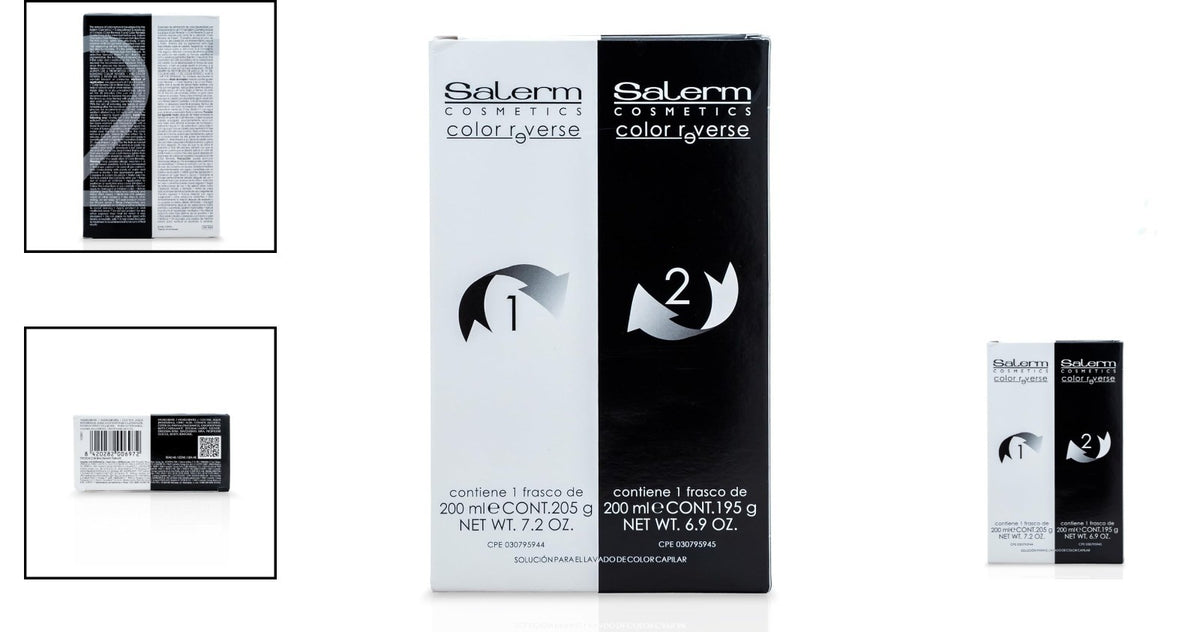 Natural Hair Dye Removal System - Color Reverse for Salon & Home Use
