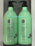 LUSETA Tea Tree & Mint Shampoo - Refreshing, Soothing Hair Cleanser for Scalp & Dandruff Relief
