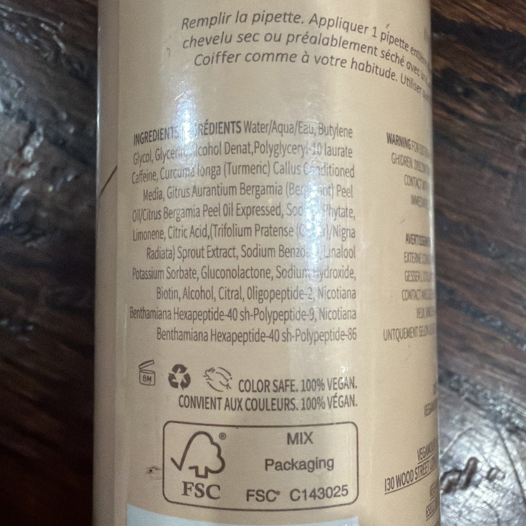 Vegamour GRO Hair Growth & Repair Serum 1 oz - Restore & Renew
