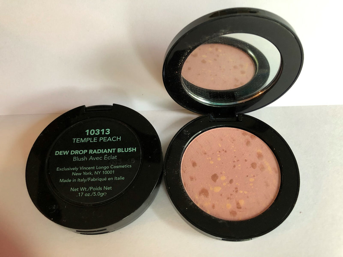 Vincent Longo Dew Drop Radiant Blush Temple Peach 0.17oz - New No Box