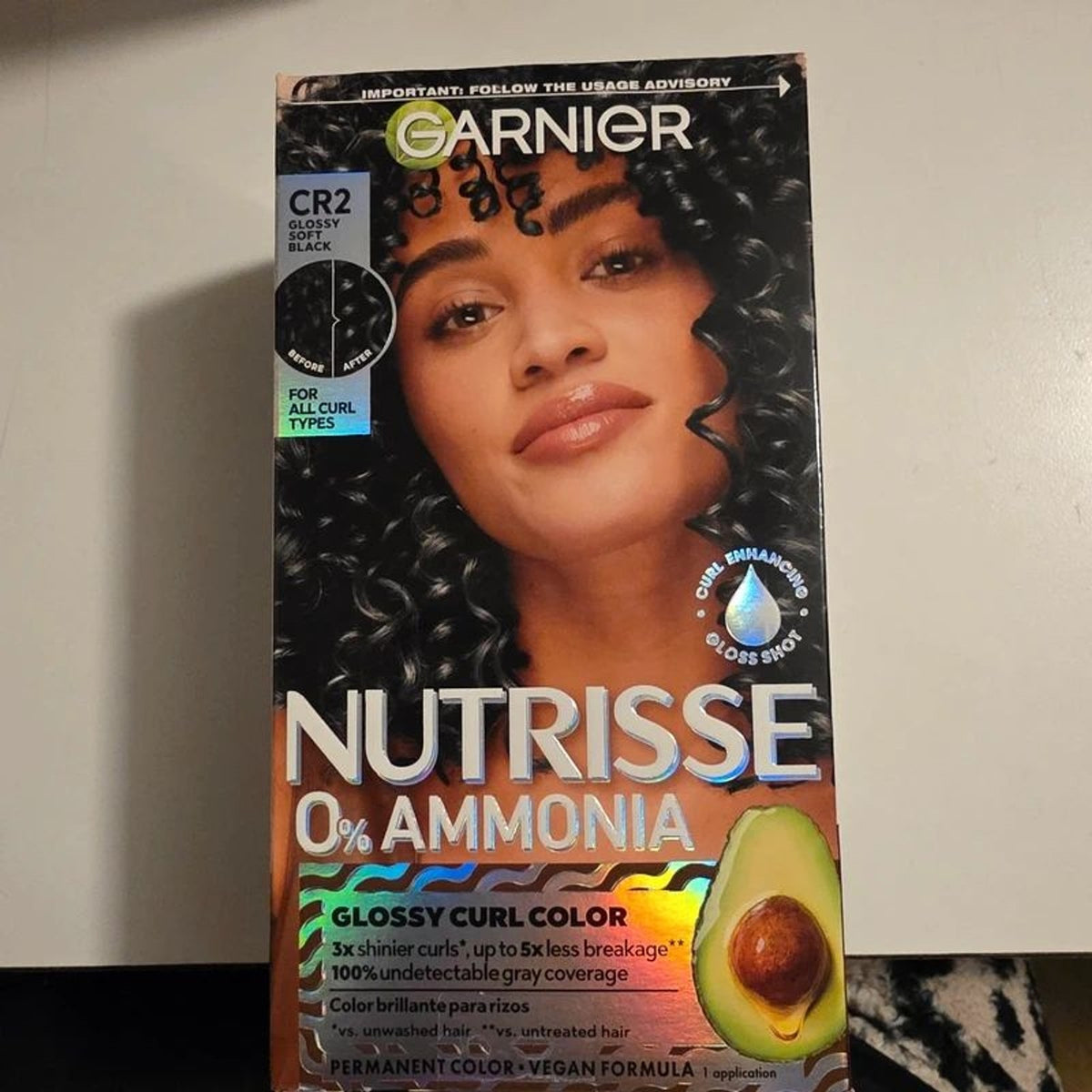 Garnier Hair Color Midnight Cocoa CR2 - Pack of 2