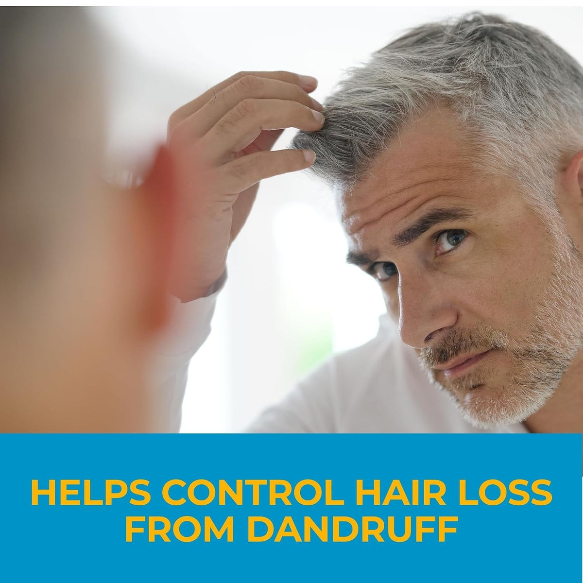 Anti-Dandruff Shampoo with 1% Ketoconazole - 7 fl oz for Scalp Care