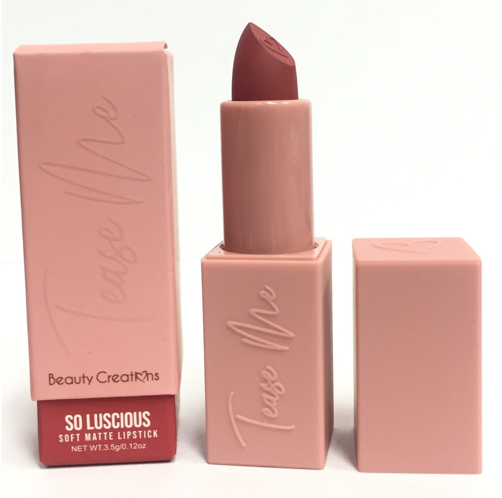 Soft Matte Lipstick - So Lusious, 0.12 oz Lip Color for Elegant Looks
