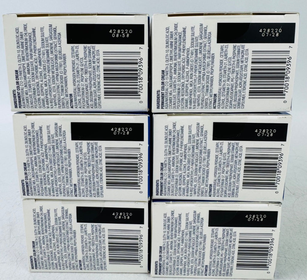 Root Touch Up Hair Dye Kit for Gray Coverage - Medium Brown, 6 Pack
