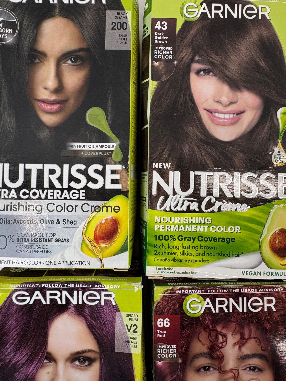 Hair Dye Color Creme Set - 13 Pack, Nourishing Color Treatment