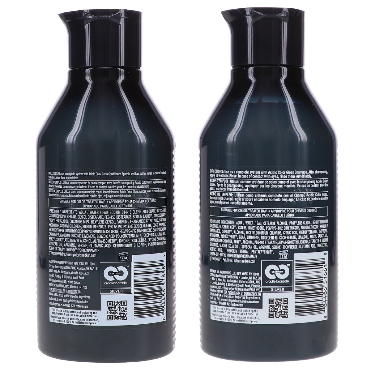 Redken Acidic Color Gloss Sulfate-Free Shampoo & Conditioner Set 10.1 oz