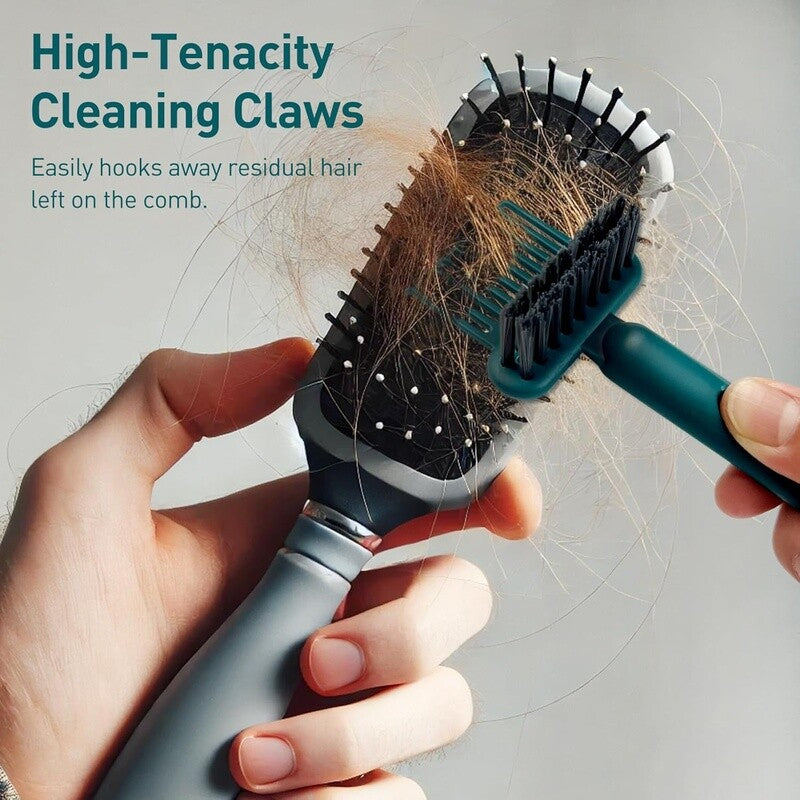 2-in-1 Hairbrush Cleaner Tool for Hair, Keyboard & Home Use