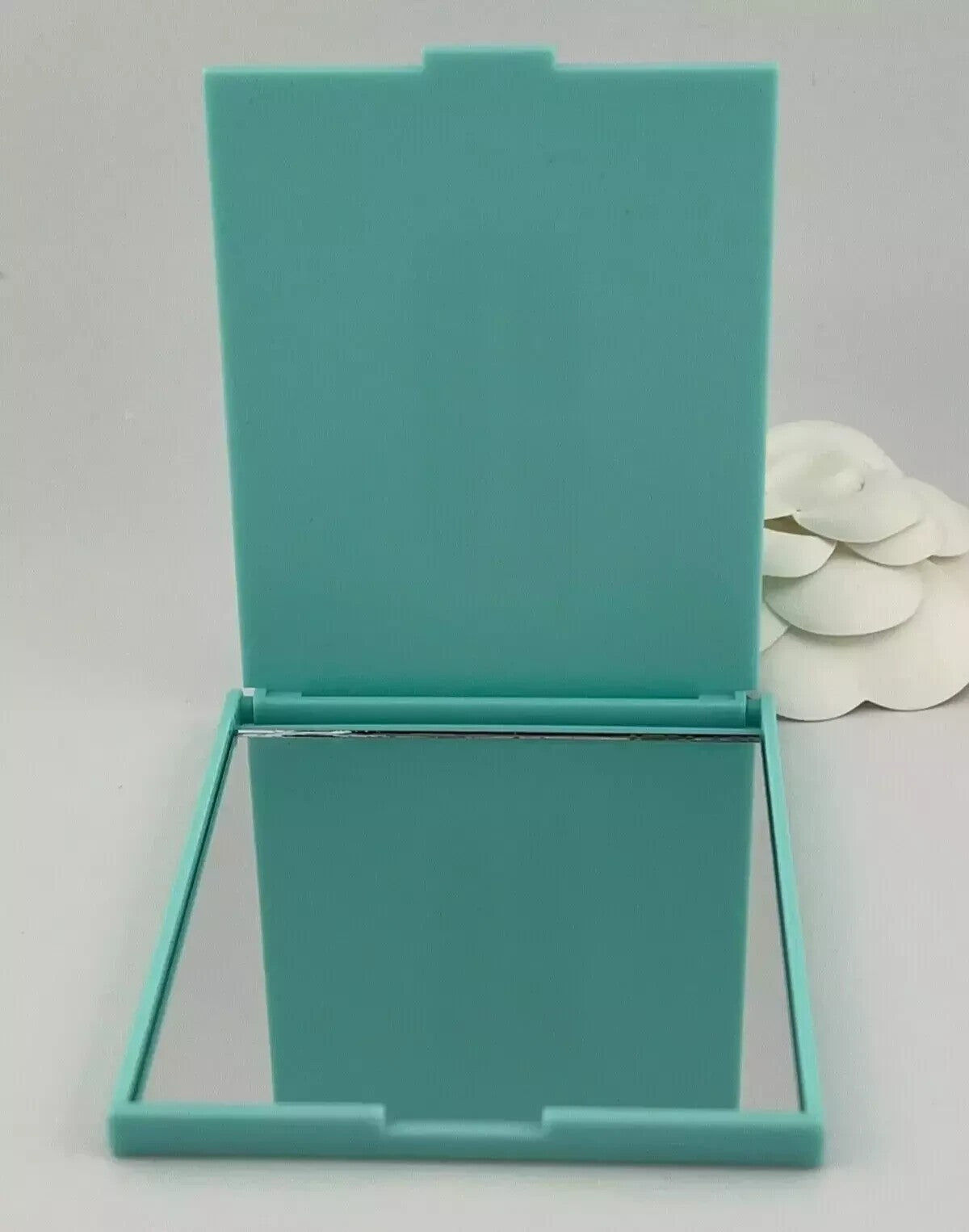 Set of 3 Blue Compact Travel Mirrors - Clinique Cosmetic Accessories