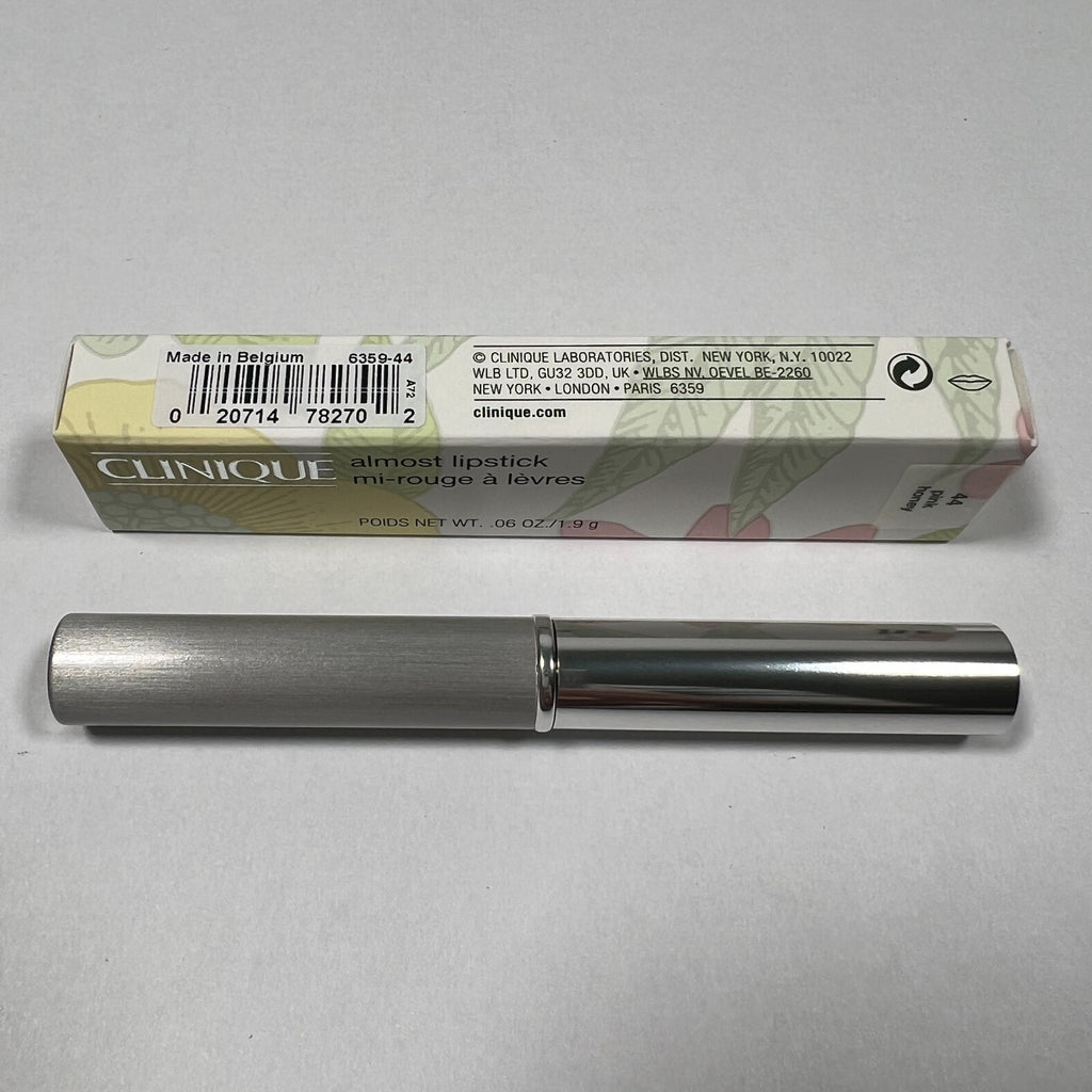Clinique Almost Lipstick Pink Honey Shade 44 Full Size 0.06 oz / 1.9 g
