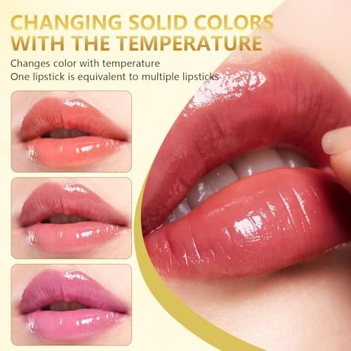 Color Changing Lipstick Set - No Transfer, Hydrating & Long-Lasting