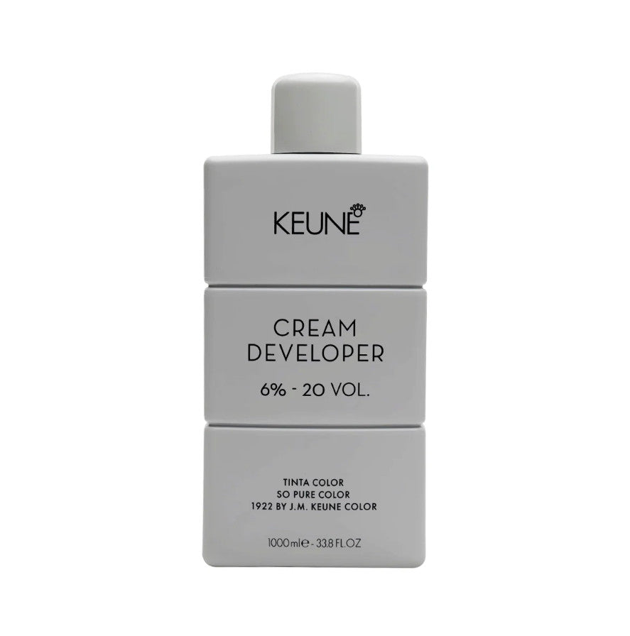 Keune SO PURE Hair Developer Cream 3-9% - 1L for Hair Coloring
