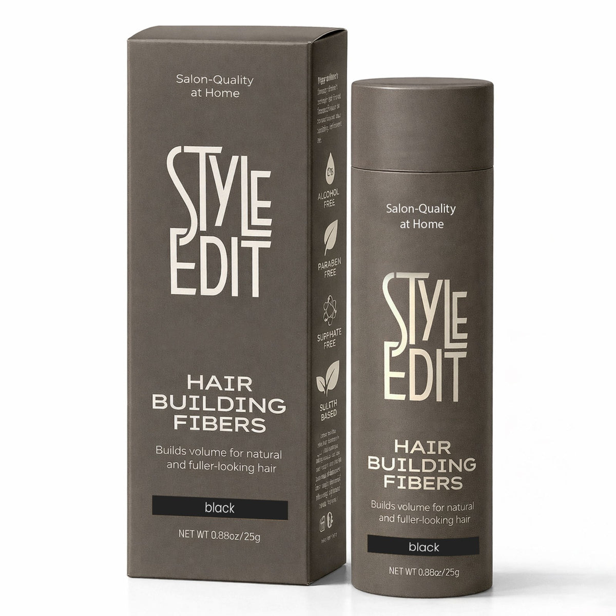 Hair Building Fibers for Thinning Hair | Instant Volume & Concealment
