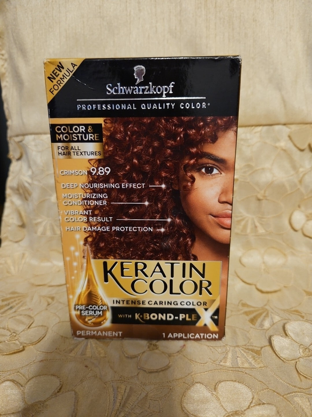Permanent Hair Color Crimson 9.89 with K-Bond Plex - Schwarzkopf