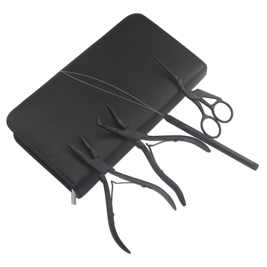 Hair Extension Beading Tool Kit - Micro Link Closer, Remover, Scissors