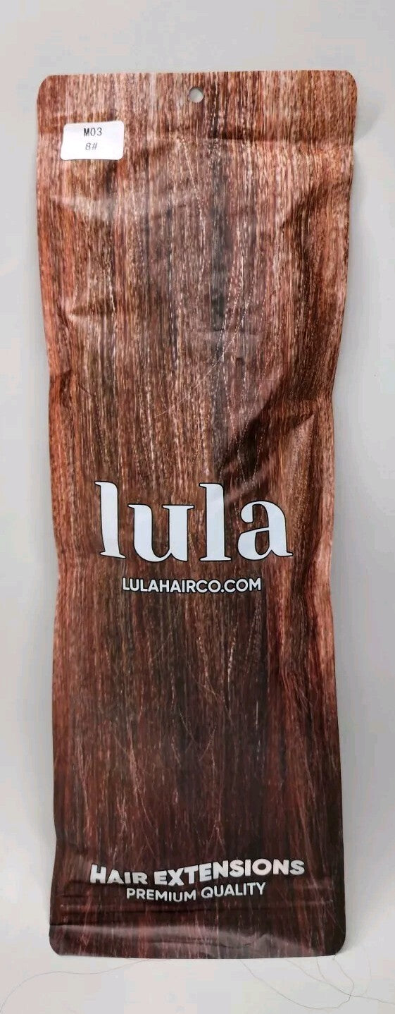 Lula Medium Brown Wavy Hair Extension 20 Inches - Premium Quality