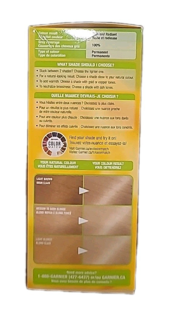 Garnier Nutrisse Light Neutral Blonde Hair Color Cream - 2 Boxes