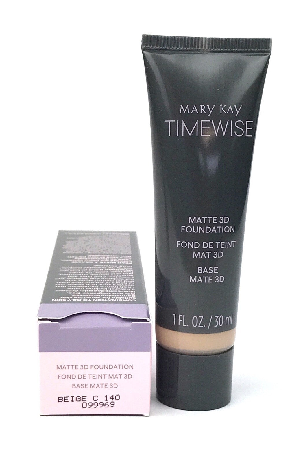 Matte Foundation for Oily Skin - Multiple Shades - Full Size 1 fl oz