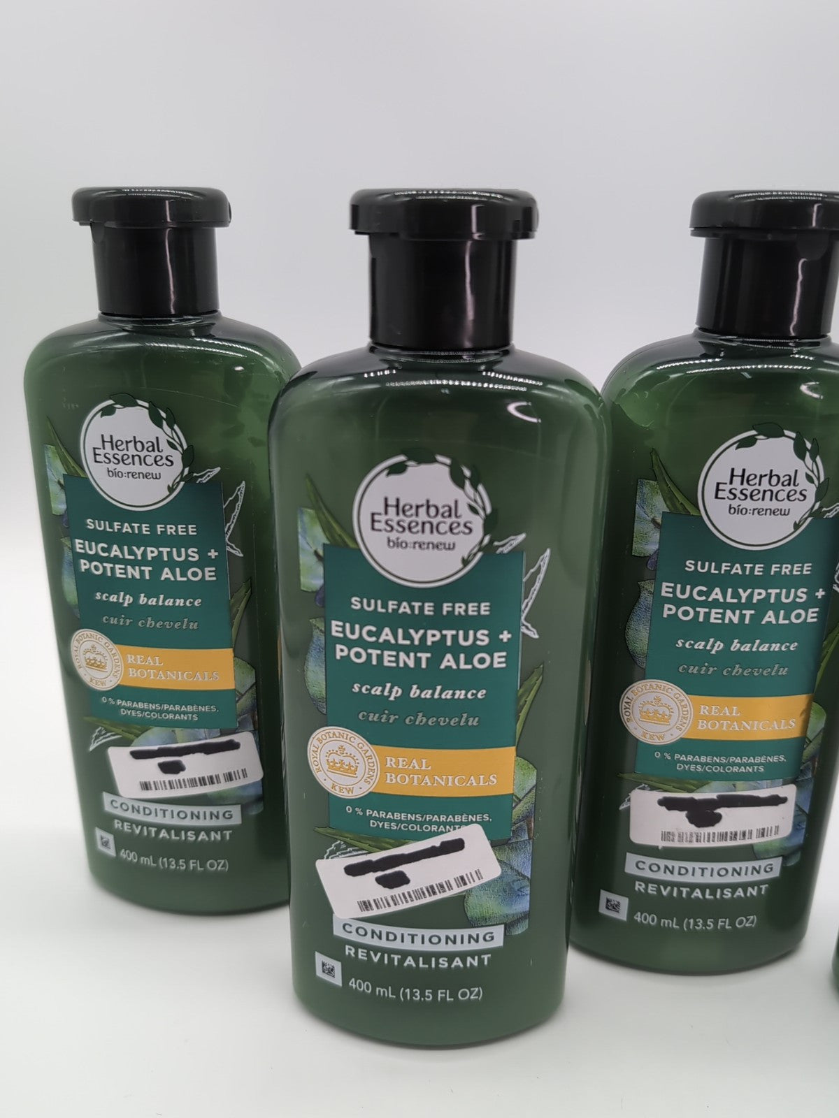 Herbal Essences Aloe & Eucalyptus Scalp Conditioner - 13.5 Oz Pack of 4