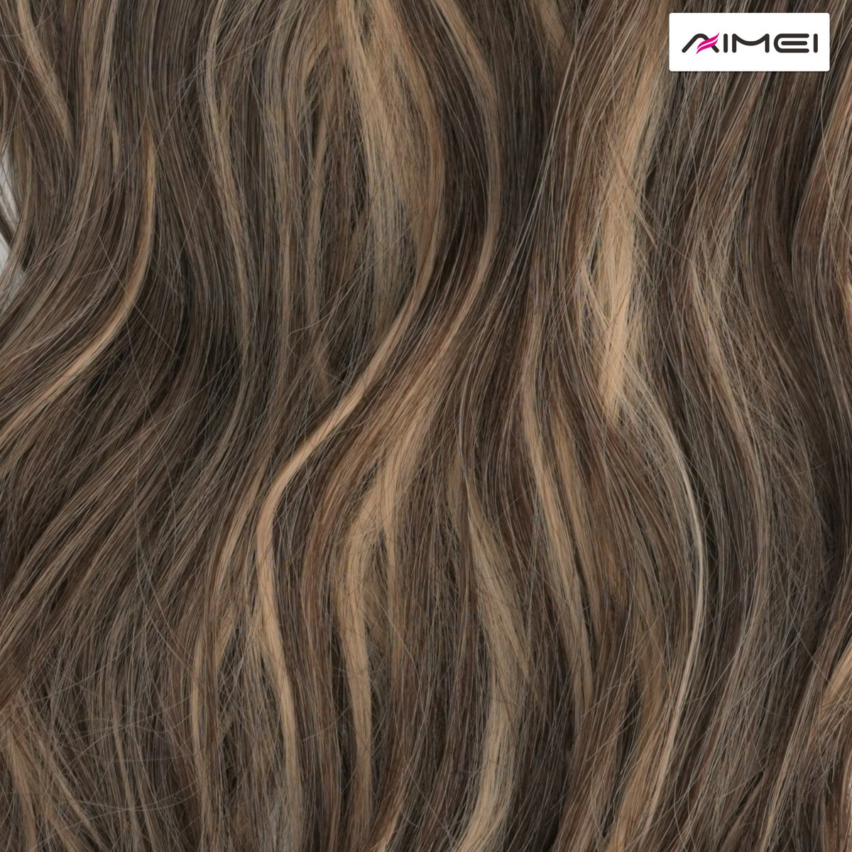 4 Pieces Clip In Hair Extensions Long Wavy 20 Inches - Natural Synthetic Fiber