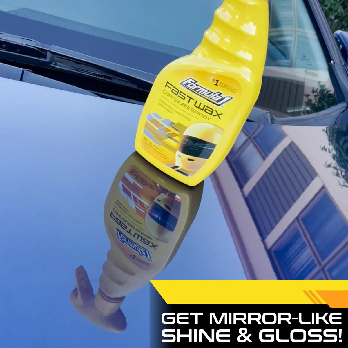 Complete Car Detailing Kit for Interior & Exterior Cleaning - Includes Wash, Wax, Tire & Interior Protectant