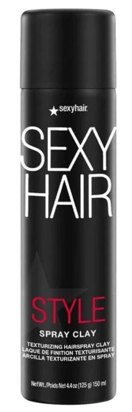 Texturizing Hair Spray Clay - Matte Finish, Flexible Hold, 4.4 oz (Pack of 2)