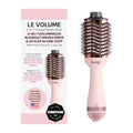 2-in-1 Titanium Blow Dryer Brush with Volumizing Oval Barrel - Frizz Control