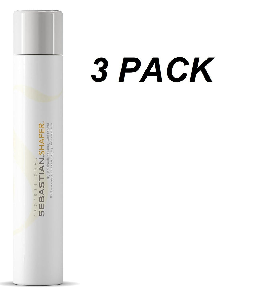 Sebastian Shaper Medium Hold Hair Spray 10.6 Oz - 3 Pack