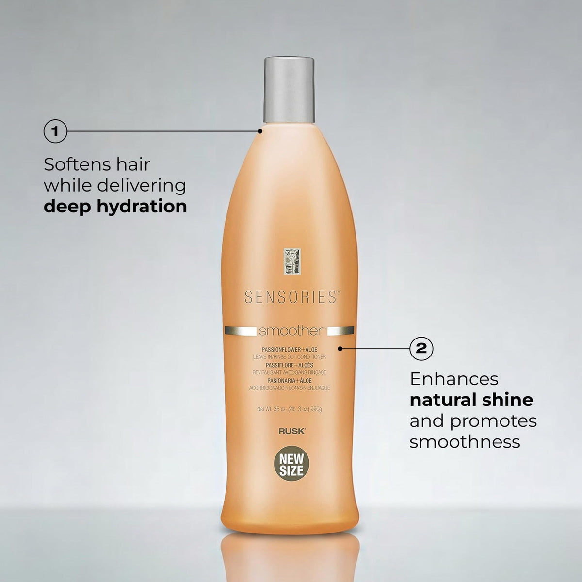 Smoothing Leave-In Conditioner for All Hair Types - Passionflower Aloe
