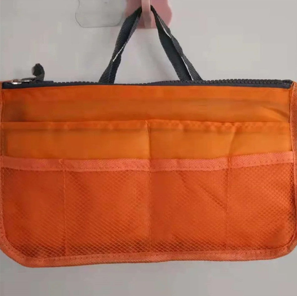 Large Capacity Foldable Toiletry Bag Travel Organizer with Double Zipper