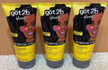 3 Pack Got2b Glued Bonding Glue for Wigs 6oz Clear Hair Styling Adhesive