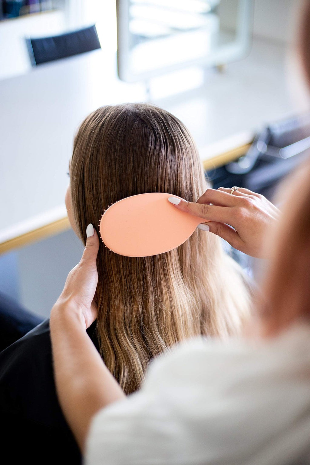 Detangling Hair Brush for Curly & Wet Hair - Tangle Free Styling Tool