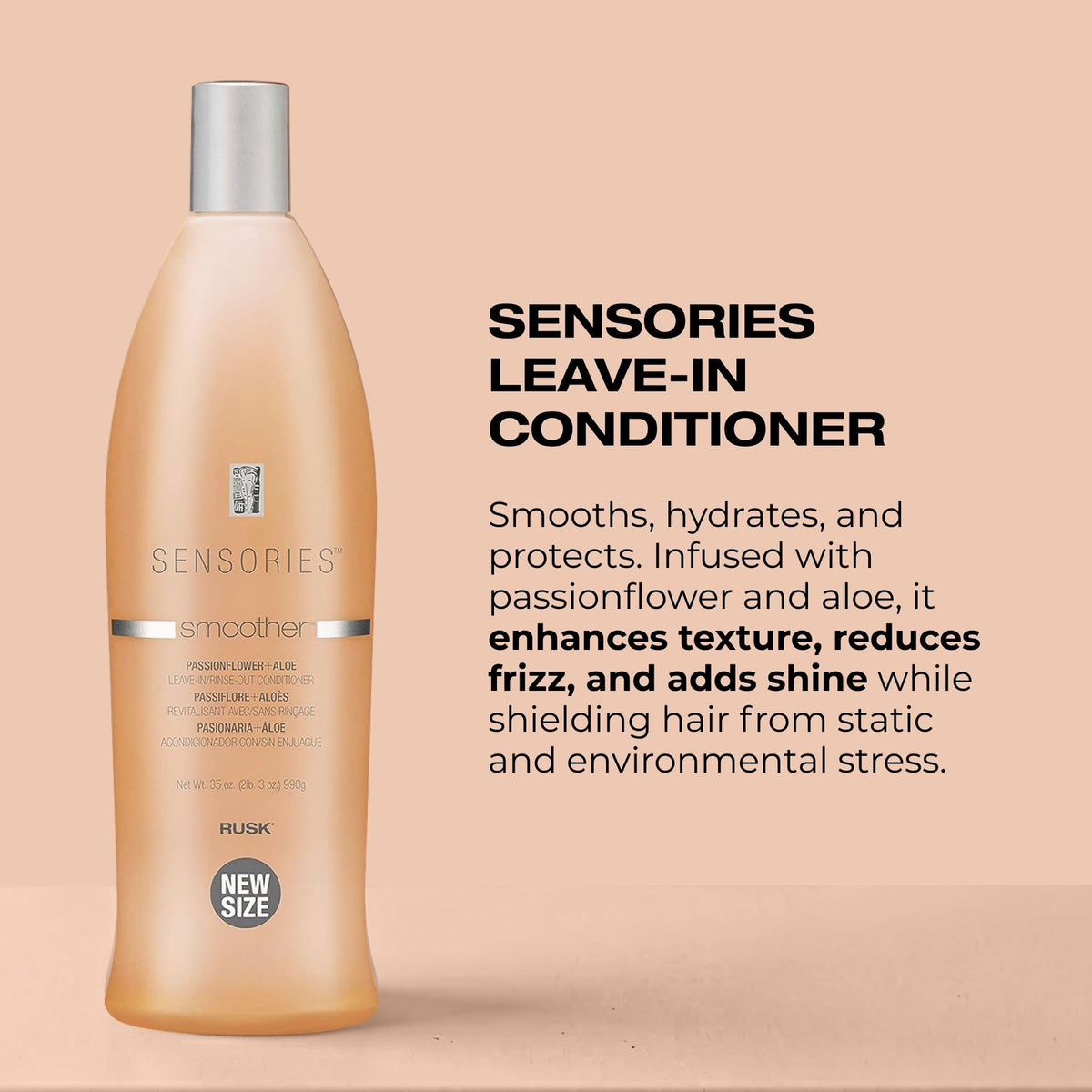 Smoothing Leave-In Conditioner for All Hair Types - Passionflower Aloe