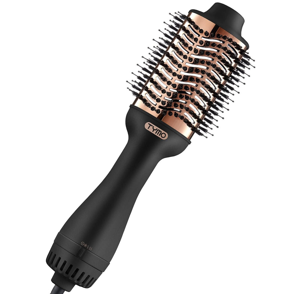 Professional 4-in-1 Hair Dryer Brush - Volumizer, Straightener & Curler