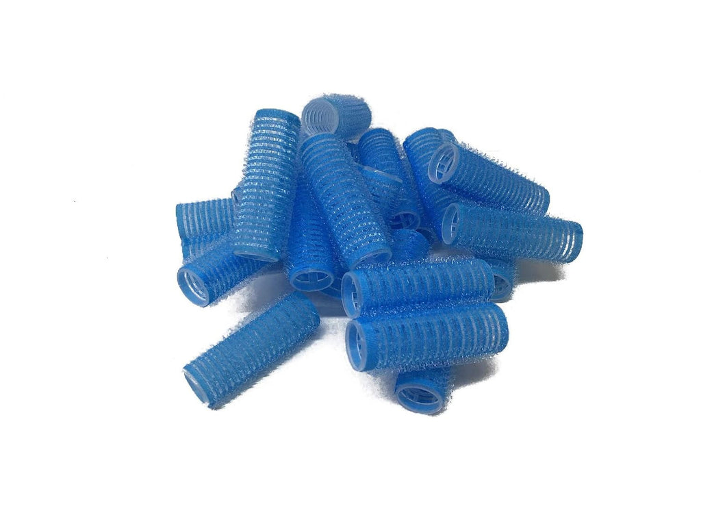Set of 24 Small Self Grip Hair Curlers for Short Hair - Pro Salon Styling