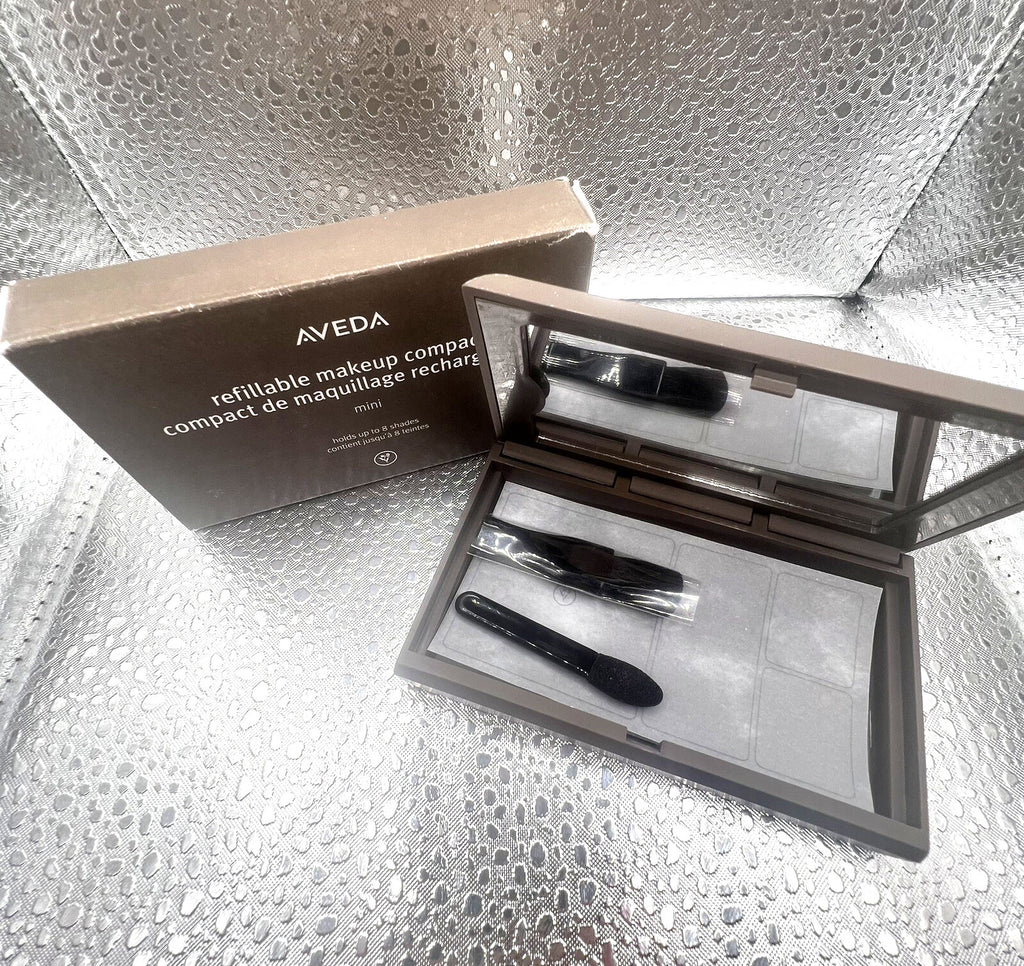 Aveda Refillable Makeup Compact Mini Holds 8 Shades