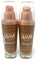 2 Pack L'Oréal True Match Lumi Healthy Luminous Face Makeup C6 Soft Sable 1oz