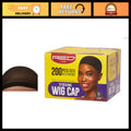 200PCS Breathable Red Wig Caps - Secure Fit, Comfortable Hair Cover