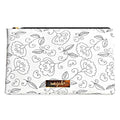 Small Makeup Bag for Travel and Purse - Waterproof Vegan Leather Cosmetic Organizer