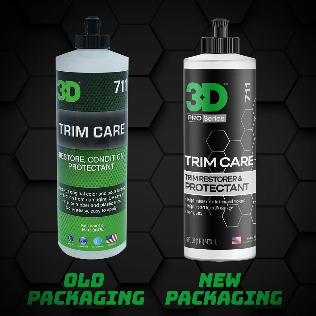 Plastic Trim Restorer Gel for Cars 16 Fl Oz - Faded Bumper & Molding Shine