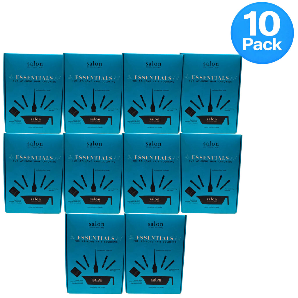 Salon on 5th Ave NYC Hair Coloring Kit 10 Pack - At-Home DIY Hair Dye Set