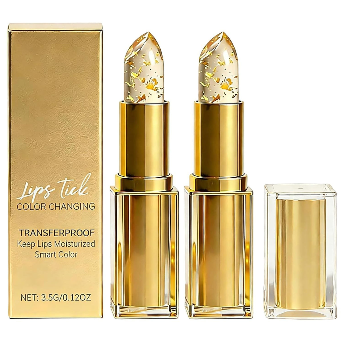 Color Changing Lipstick Set - No Transfer, Hydrating & Long-Lasting