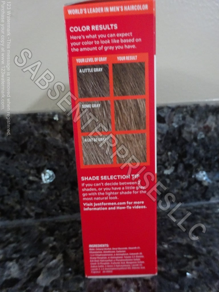 4 Boxes of Light Brown Hair Dye - Easy Comb-In Permanent Hair Color