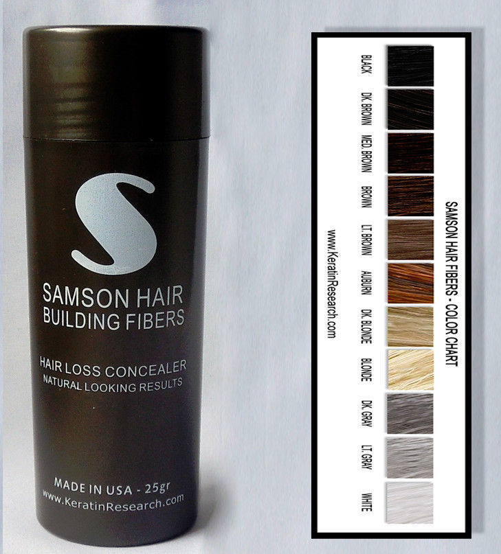 Hair Loss Concealer Fibers for Dark Blonde Hair 50g - Natural Look