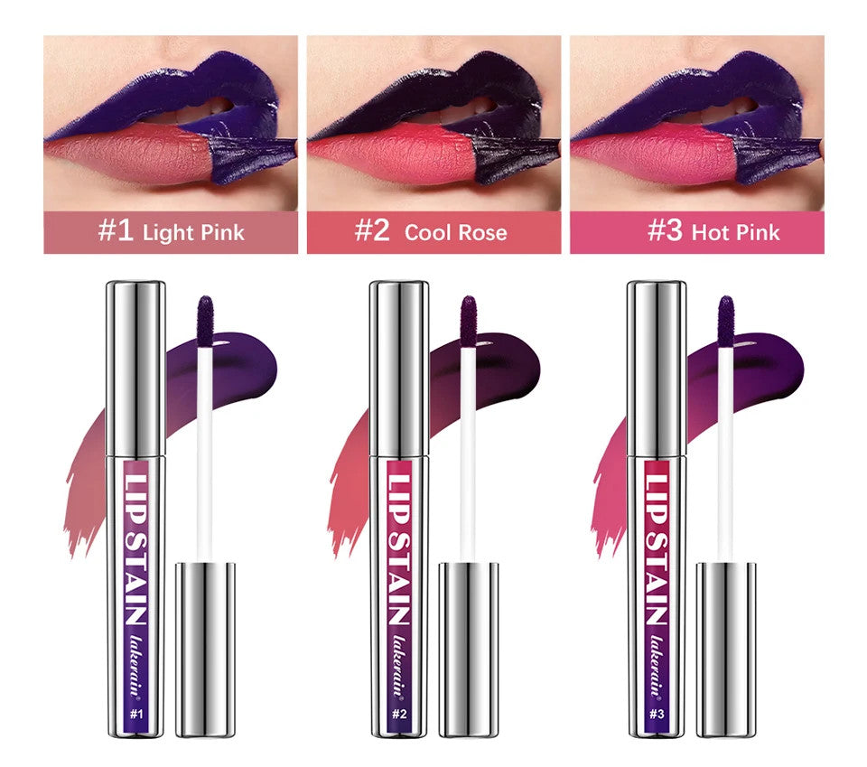Long Lasting Waterproof Lip Stain - Transfer Proof Pink Lip Tint