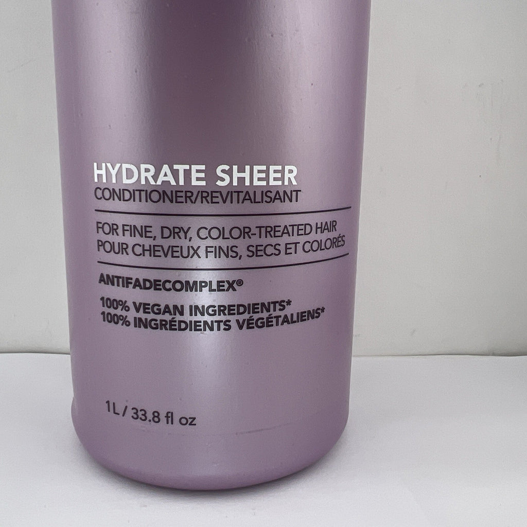 Pureology Hydrate Sheer Conditioner 33.8oz Jumbo Size - Sealed