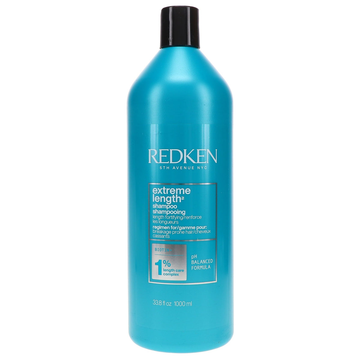 Redken Extreme Length Hair Shampoo 33.8 oz for Hair Growth & Damage Repair