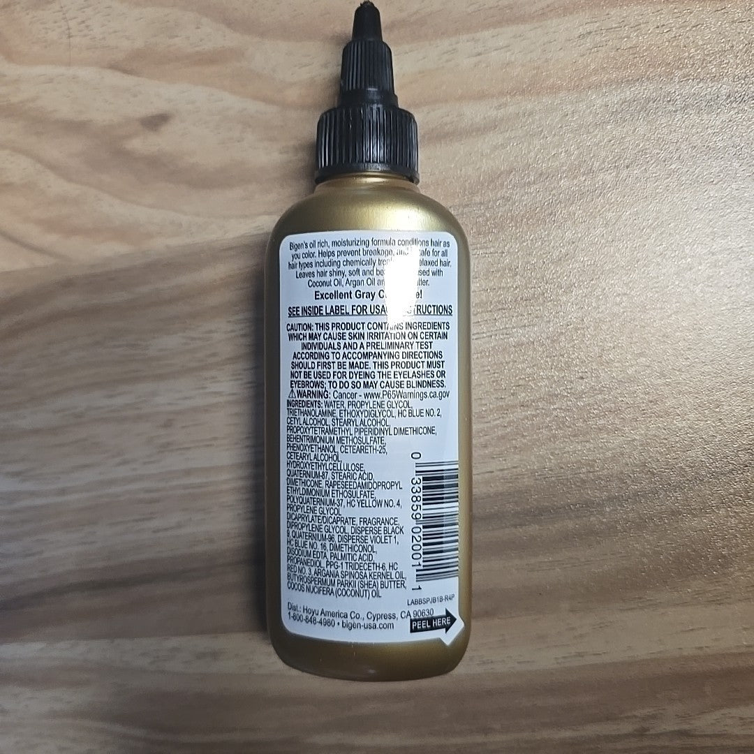 6 Pack Semi-Permanent Hair Color Black JB1 for Gray Coverage - 3 fl oz