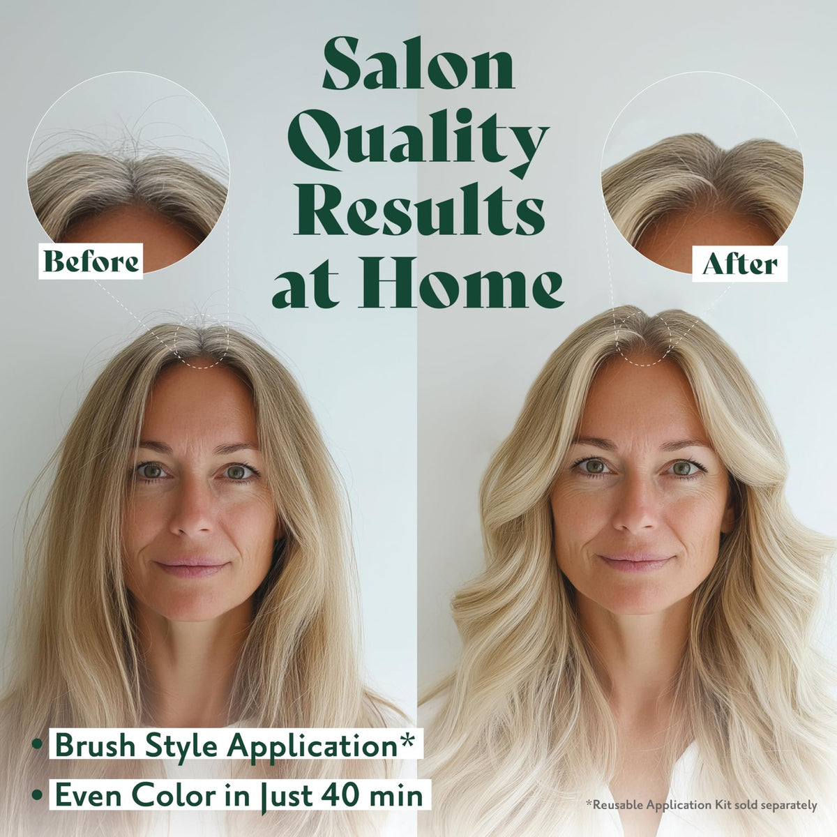 Ammonia-Free Honey Blonde Hair Coloring Kit - Natural Series, 575oz Pack of 2