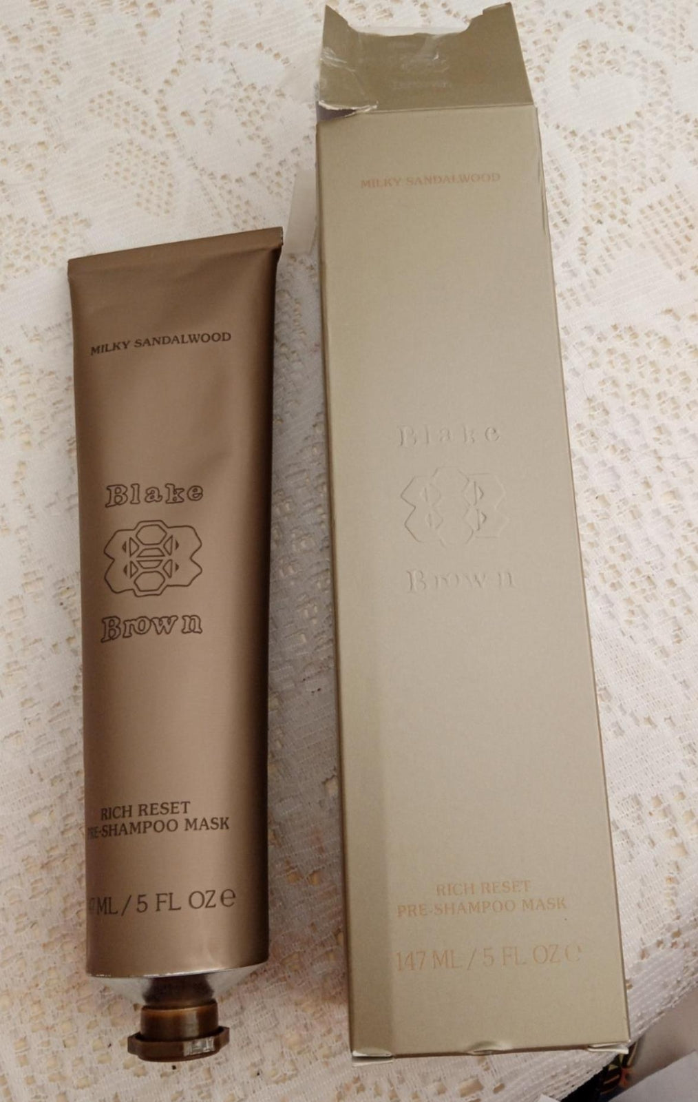 Pre-Shampoo Hair Reset Mask - Milky Rich Sandalwood 5oz
