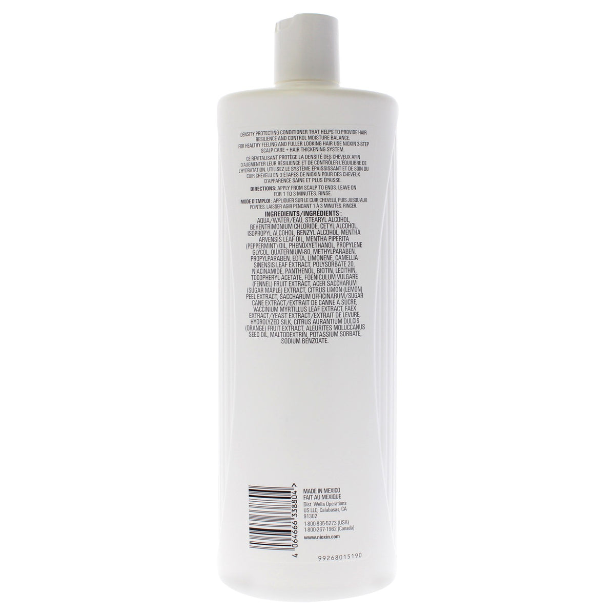 Unisex Scalp Therapy Conditioner 33.8 oz for Hair Strength & Fullness